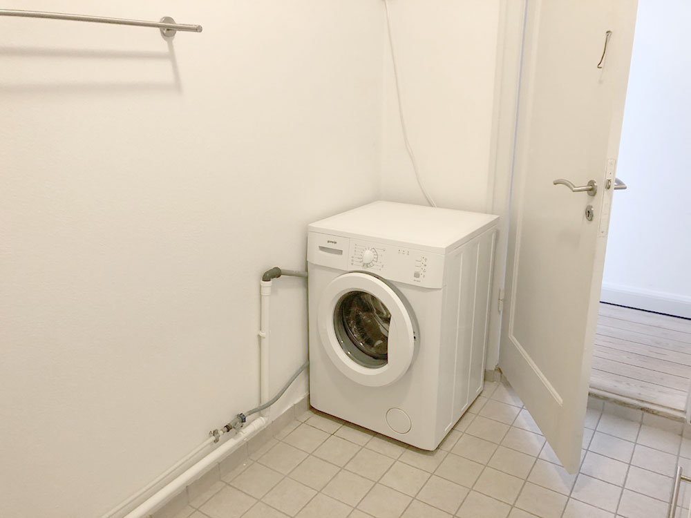 Tid koks Justering Stor 3 værelses lejlighed i Randers med egen vaskemaskine
